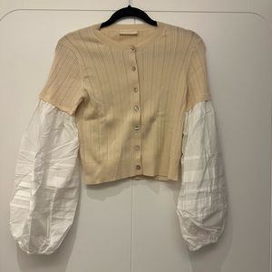 Ulla Johnson Cropped Sweater Top